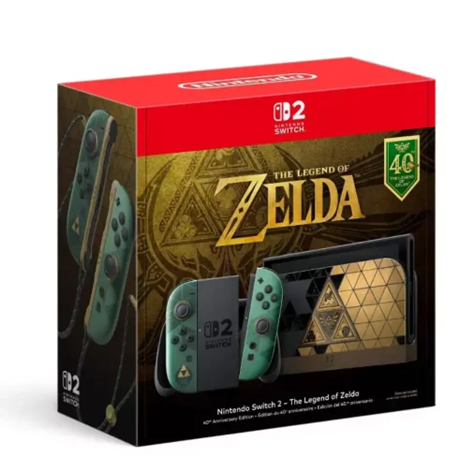 Nintendo Switch 2 – The Legend of Zelda 40.º Aniversario 1