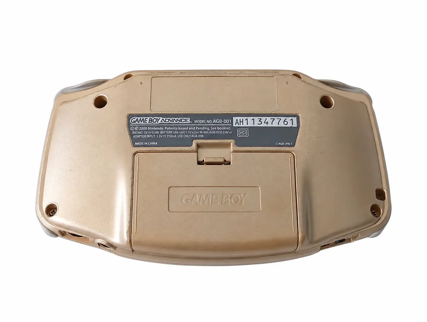 Consola Nintendo Game Boy Advance Dorada – Usada 3