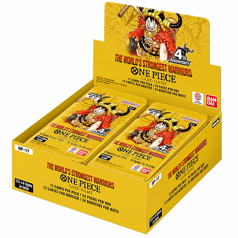 One Piece TCG OP-17 The World’s Strongest Warriors Box ENG