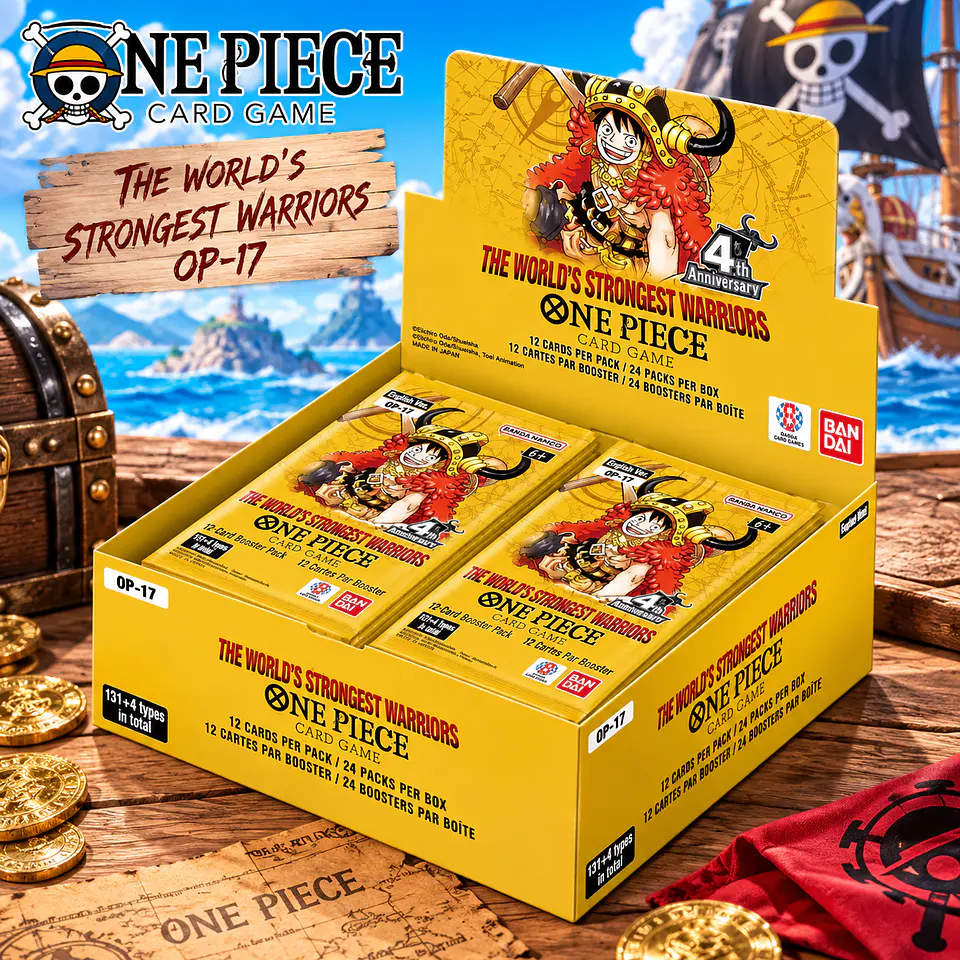 One Piece TCG OP-17 The World’s Strongest Warriors Box ENG 2