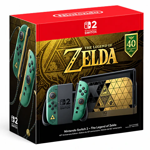 Nintendo Switch 2 – The Legend of Zelda 40.º Aniversario