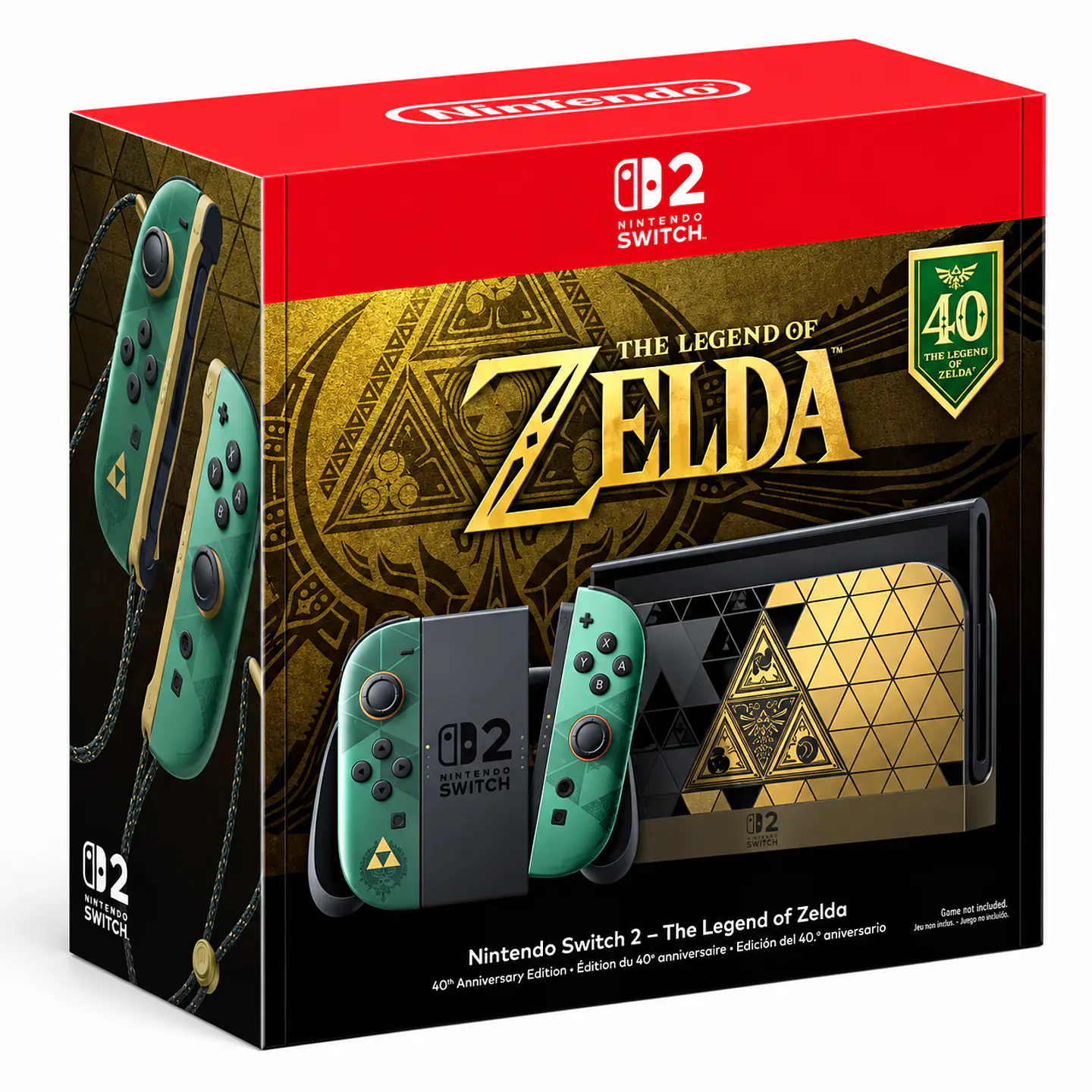 Nintendo Switch 2 – The Legend of Zelda 40.º Aniversario 1