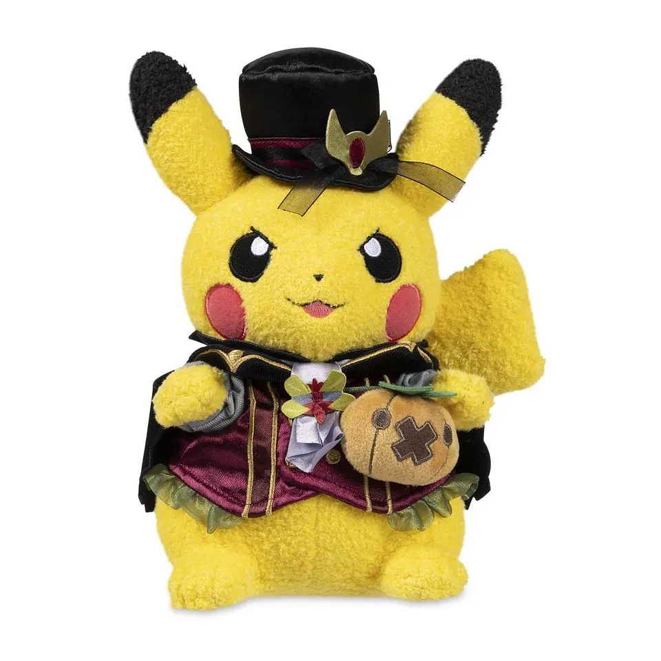 Peluche Pikachu Halloween Ghost Chateau – Pokémon Center 1