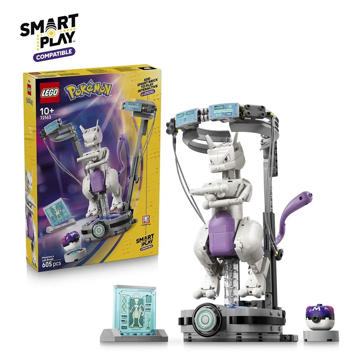 LEGO Pokémon Escape del Laboratorio de Mewtwo 72163 1