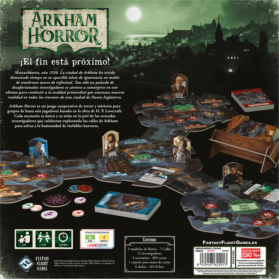 Arkham Horror 3ª Edición – Juego Base 4