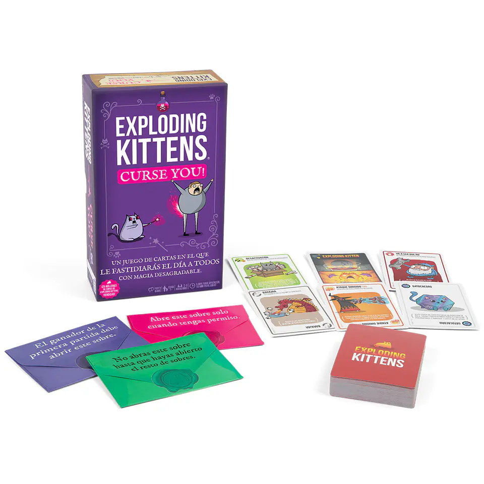 Exploding Kittens: Curse You 2