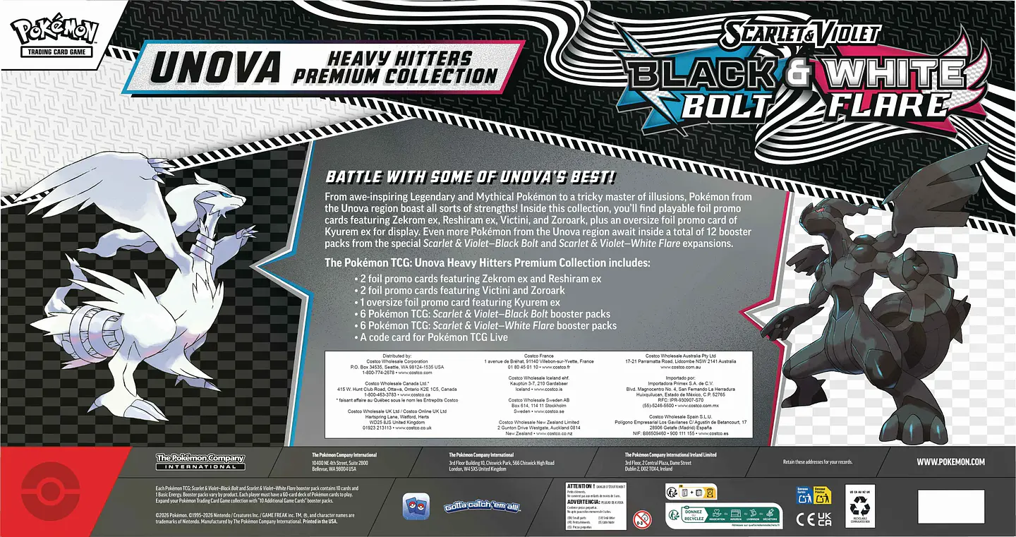PREVENTA Pokémon TCG Unova Heavy Hitters Premium [EN] 5