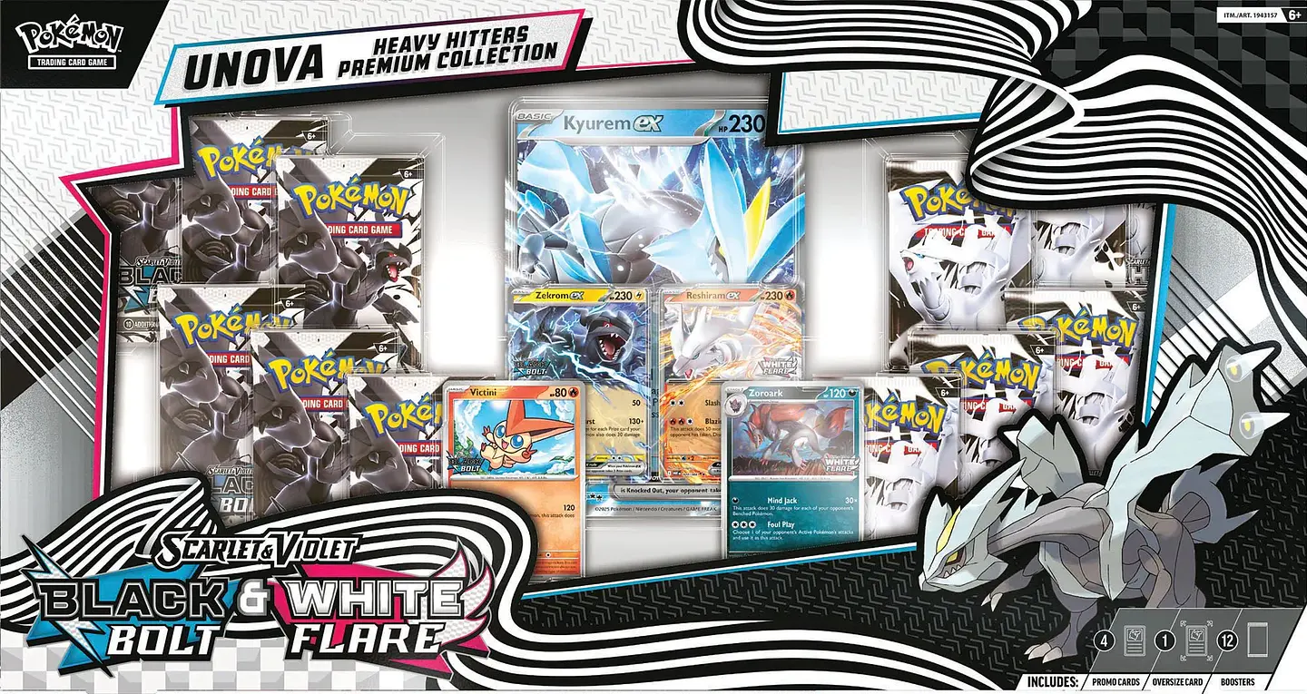 PREVENTA Pokémon TCG Unova Heavy Hitters Premium [EN] 2