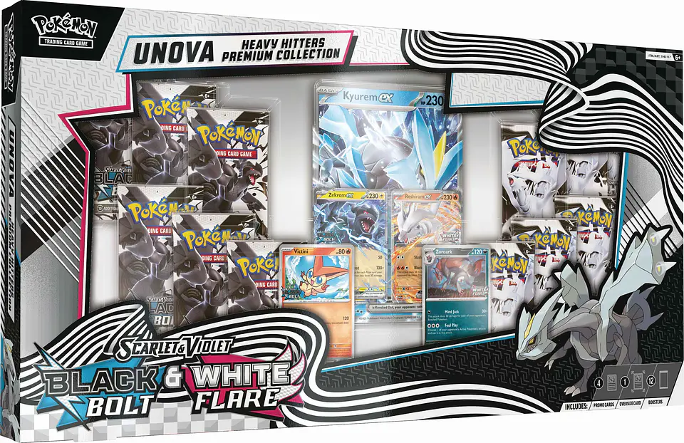 PREVENTA Pokémon TCG Unova Heavy Hitters Premium [EN] 1