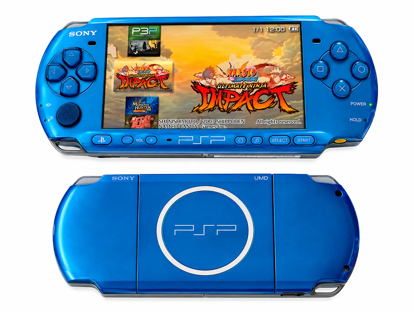 PSP 3000 Carnival Blue en Caja Liberada + microSD 32GB 2