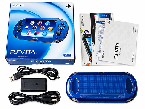 PS Vita Fat Sapphire Blue Caja Liberada microSD 32GB