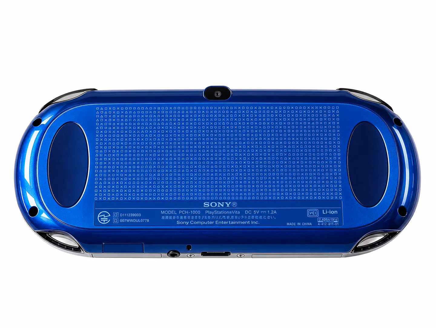 PS Vita Fat Sapphire Blue Caja Liberada microSD 32GB 2