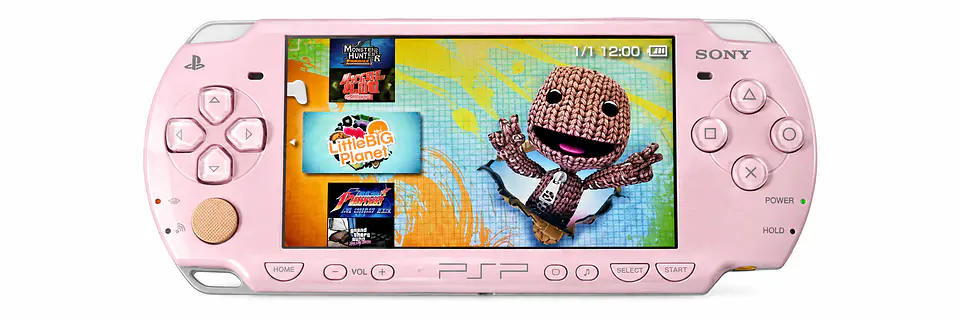 PSP 2000 Rose Pink en Caja Liberada + microSD 32GB 2