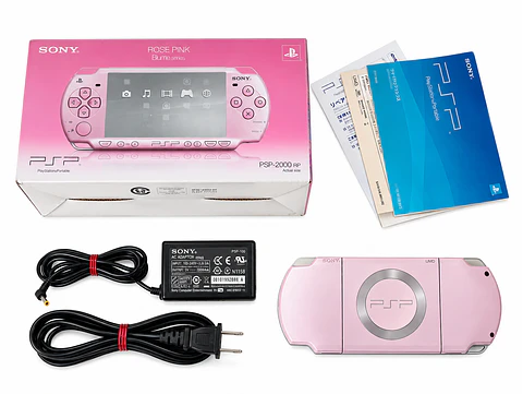PSP 2000 Rose Pink en Caja Liberada + microSD 32GB