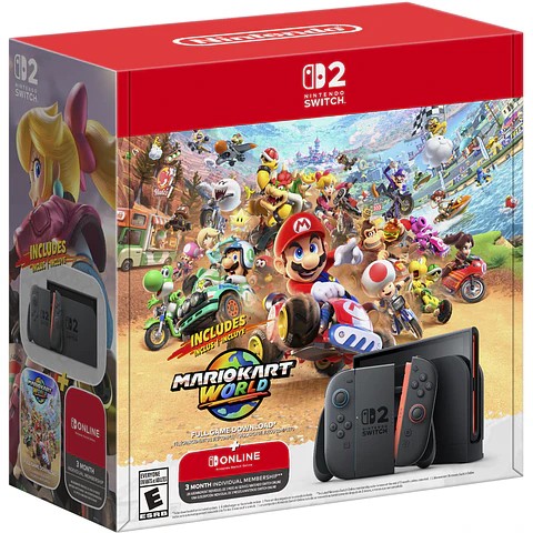 Nintendo Switch 2 + Mario Kart World Bundle
