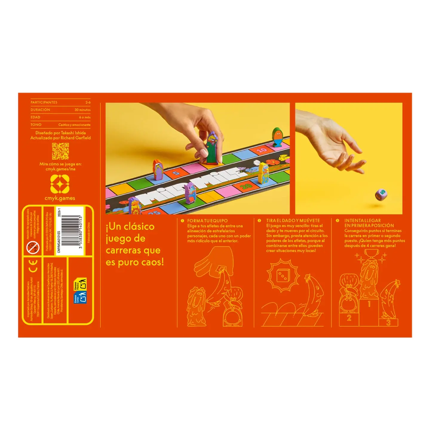 Magical Athlete – Juego de Mesa 2