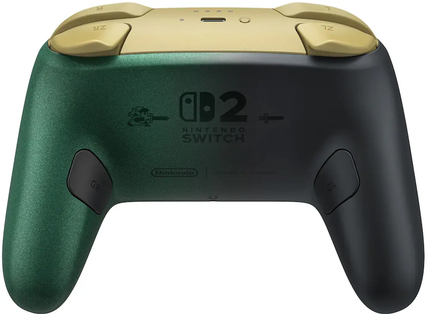 Nintendo Switch 2 Pro Controller Zelda 40th Anniversary 3