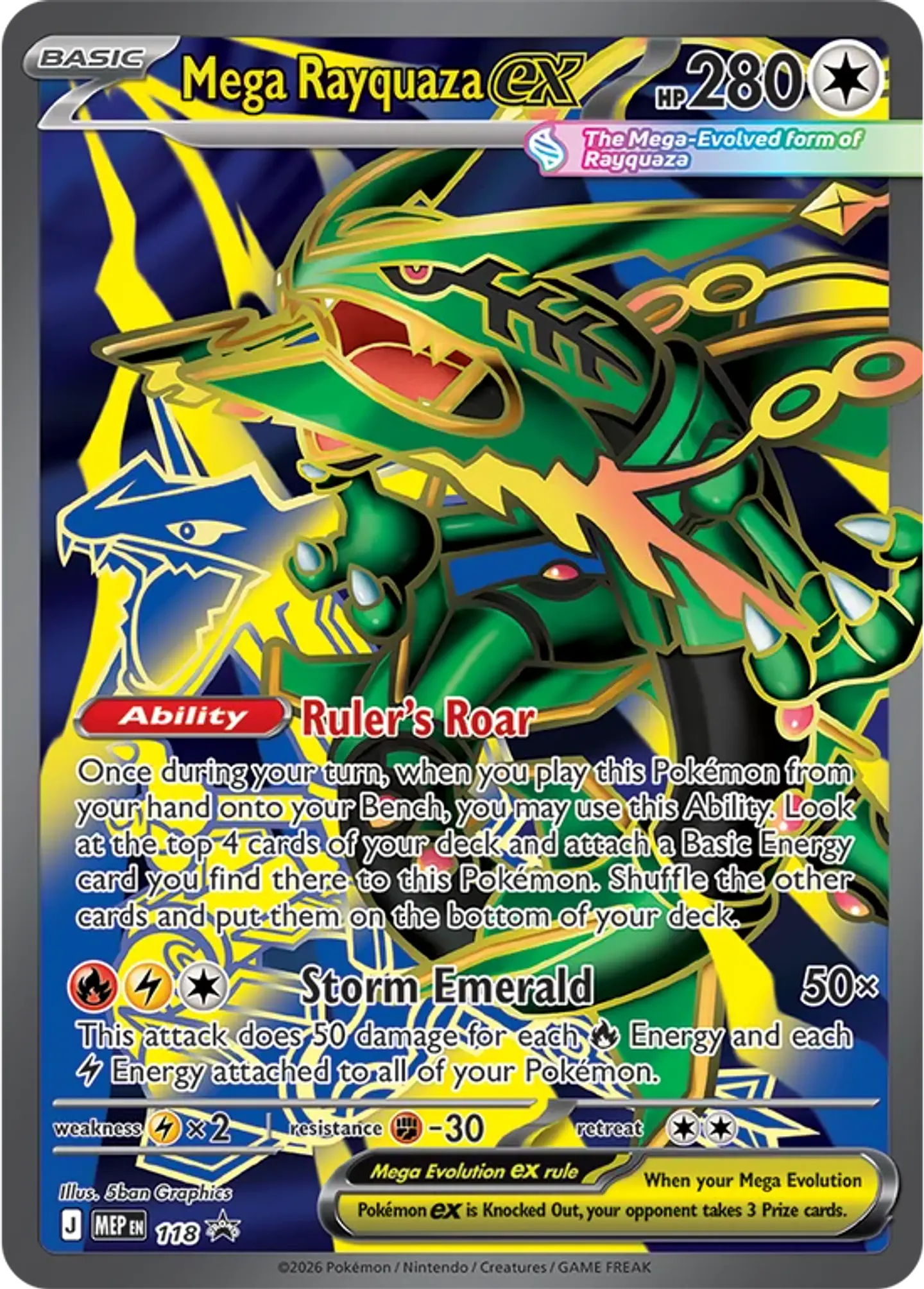 Pokémon TCG: Mega Rayquaza ex Premium Tournament Collection (INGLÉS) – PREVENTA PRÓXIMAMENTE 3