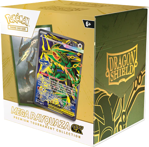 Pokémon TCG: Mega Rayquaza ex Premium Tournament Collection (INGLÉS) – PREVENTA PRÓXIMAMENTE
