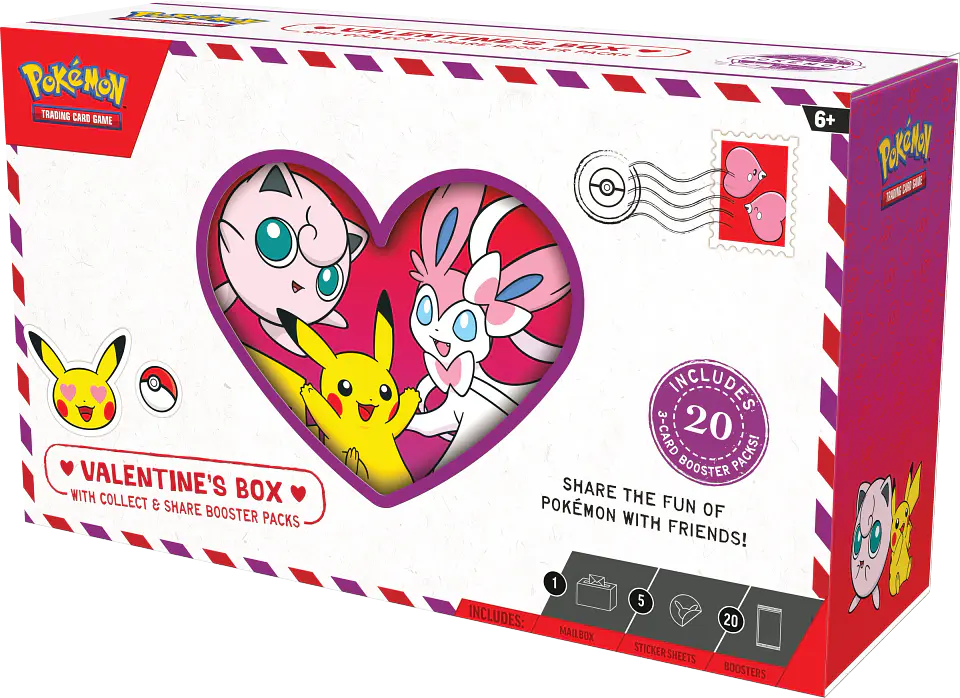 Pokémon TCG: Valentine's Box 2027 (PREVENTA PRÓXIMAMENTE) 3