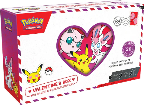 Pokémon TCG: Valentine's Box 2027 (PREVENTA PRÓXIMAMENTE)