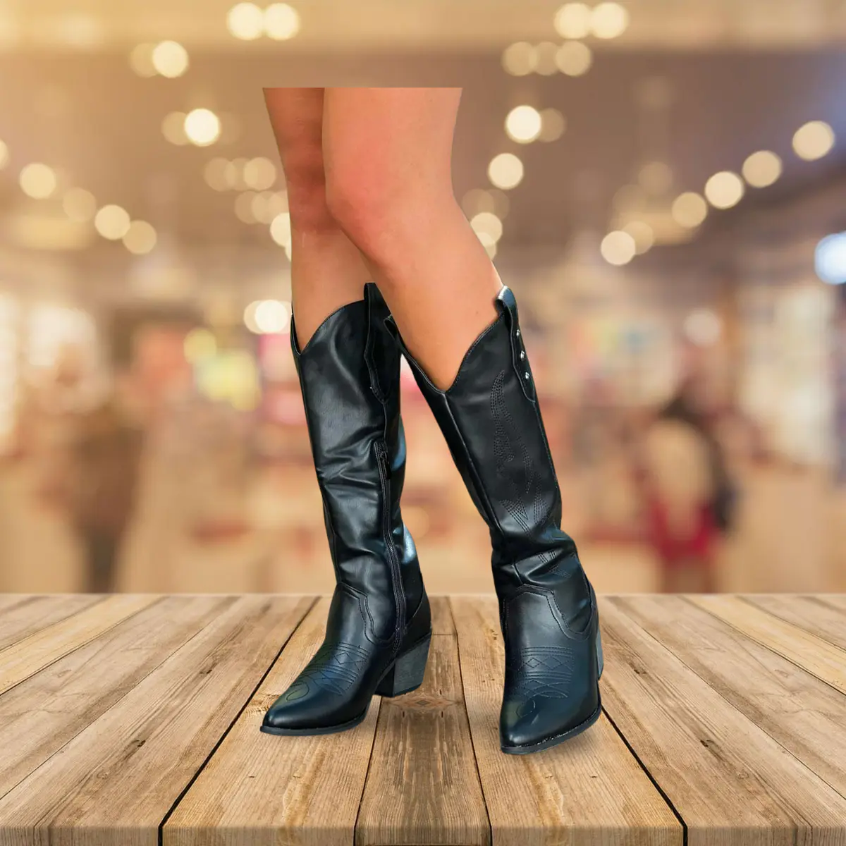 BOTA VAQUERA TEXAS BLACK