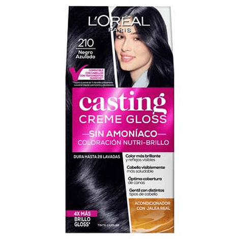 Casting Creme Gloss 210 Negro Azulado