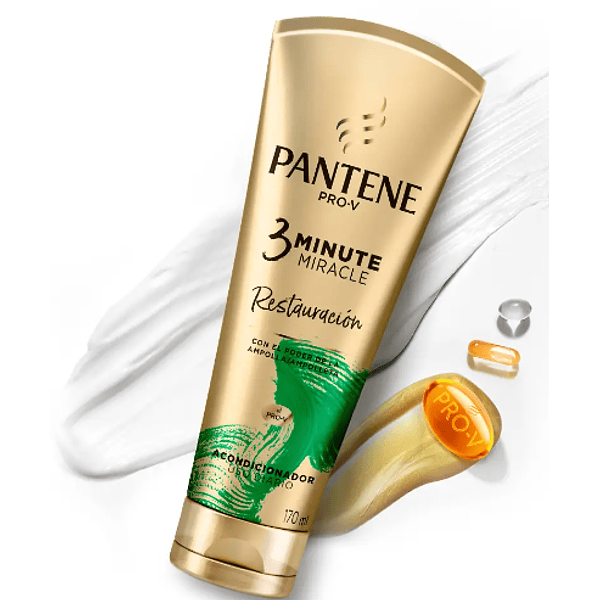 Acondicionador Pantene 3 minutos Restauración 170ml