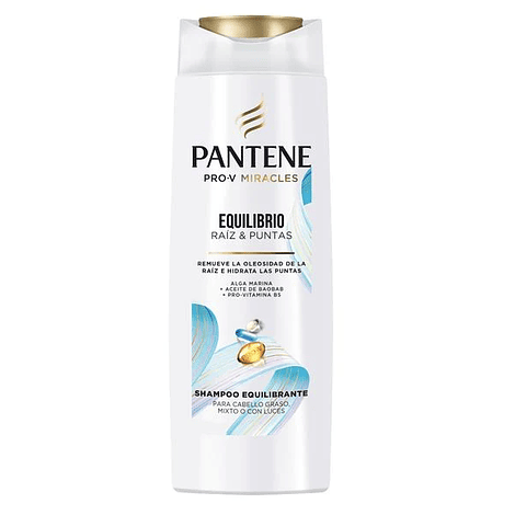 Shampoo Pantene Equilibrio Raiz y Puntas 300ml