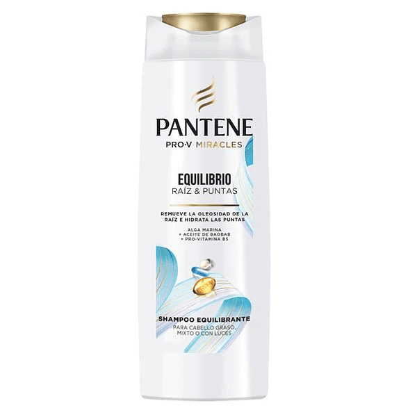 Shampoo Pantene Equilibrio Raiz y Puntas 300ml