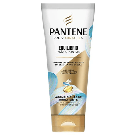 Acondicionador Pantene Equilibrio Raíz y Puntas 250ml