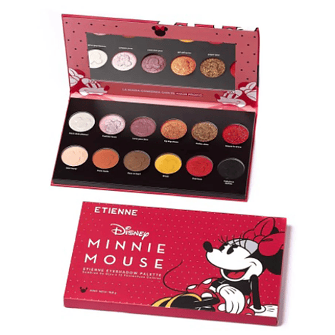 Paleta de Sombras Disney Minnie Mouse 12 colores