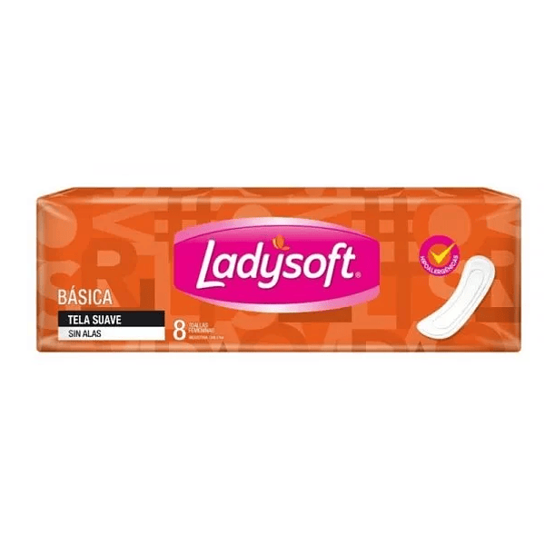 Toalla higiénica Ladysoft Básica Plana