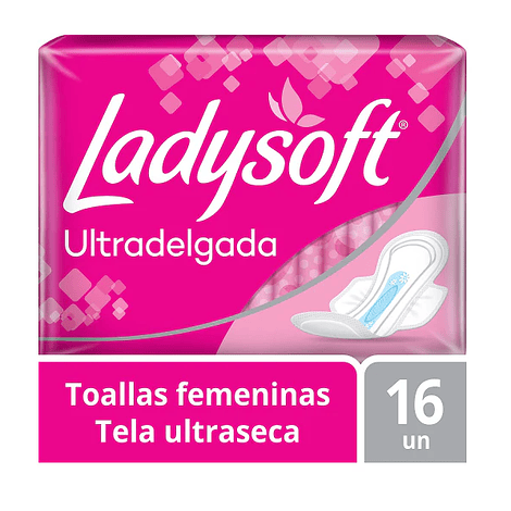 Toalla higiénica Ladysoft Ultradelgada Malla 16 und