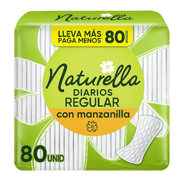 Protectores Diarios Naturella 80 unidades