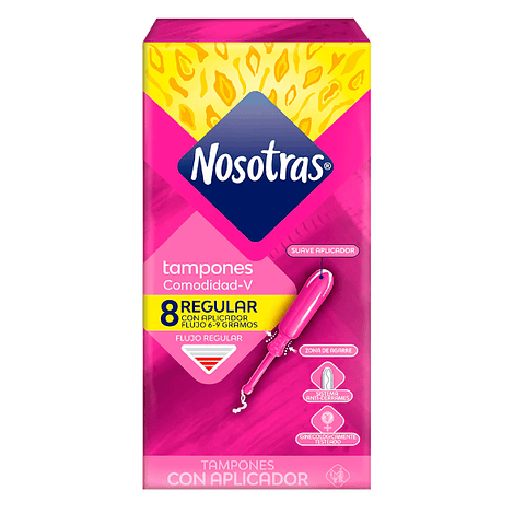 Tampones Nosotras Regular 8 unds