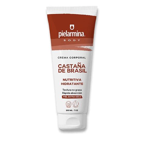 Crema corporal Pielarmina Castaña de Brasil 200ml