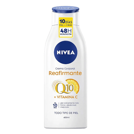 Crema Corporal Nivea Q10 Reafirmante Todo Tipo de Piel 400ml