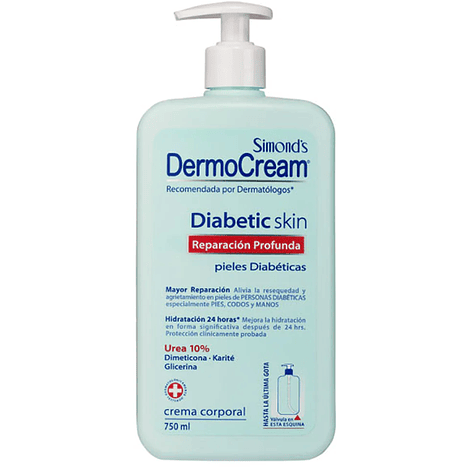 Crema Corporal Simond's Dermocream Diabetic Skin 750ml