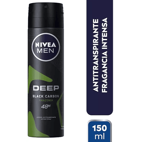 Desodorante Spray Nivea Men Deep Amazonia 150ml