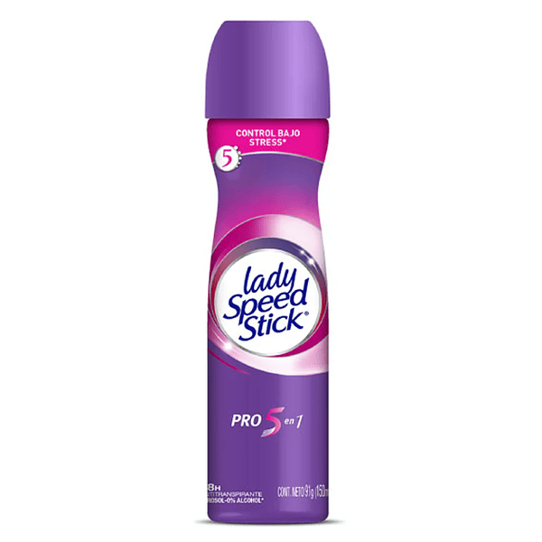 Desodorante Spray Lady Speed Stick Pro 5en1 150ml