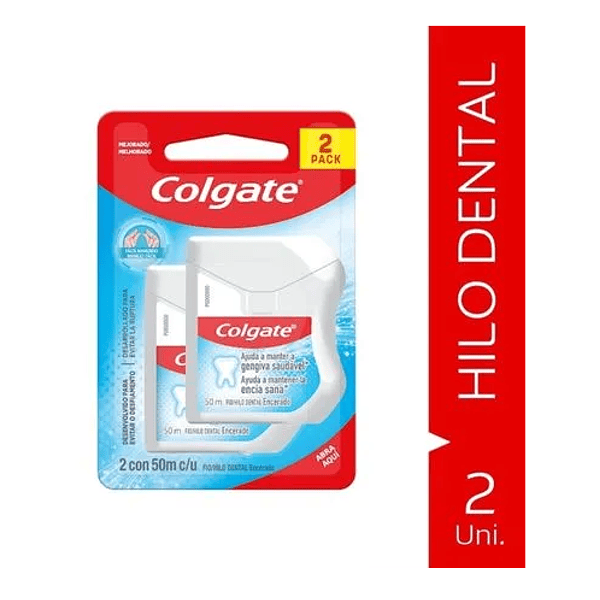 Hilo Dental Colgate Pack 2 X 50m