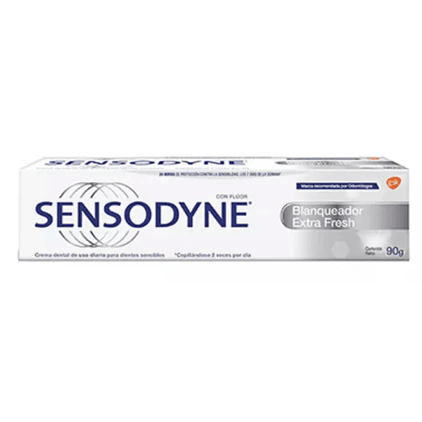 Pasta Dental Sensodyne Extra Fresh Blanqueador 100gr