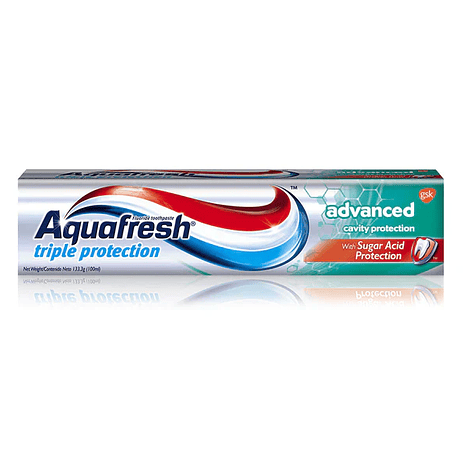 Pasta Dental Aquafresh Advanced Cavity Protection 158gr