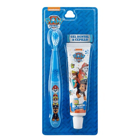 Pasta de Dientes 50grs Mas Cepillo Dental Paw Patrol