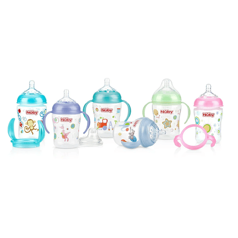 Mamadera Antiderrame Nuby Mi Primera Taza Rosada 270ml