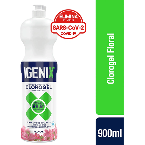 Clorogel Igenix Floral 900ml