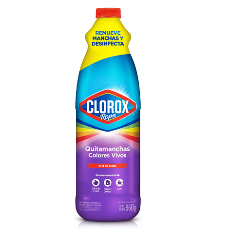 Quitamanchas Clorox Ropa Color 960ml