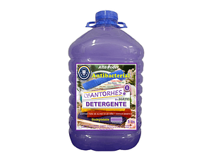 Detergente Líquido Violeta Nacarado Antibacterial (5 Litros)