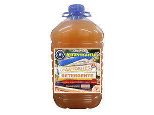 Detergente Líquido Naranja Nacarado Suavizante (5 Litros)